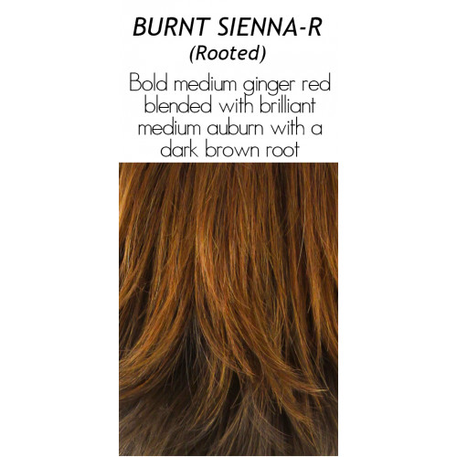  
Shades: Burnt Sienna-R (Rooted)